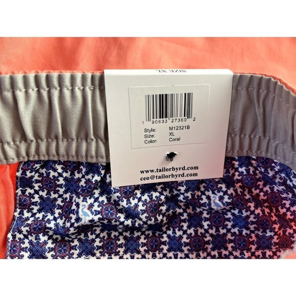 NWT Tailorbyrd Drawstring Stretch Twill Shorts Size XL - Picture 10 of 10
